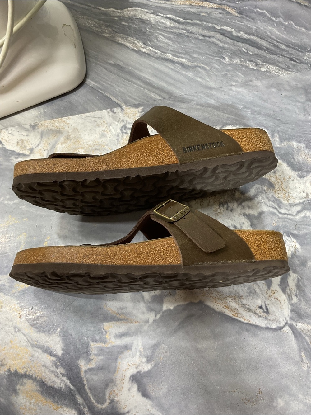Birkenstock Women Shoes Gizeh T-strap Thong Sandals Flats Slip On Size 38 - Picture 7 of 16
